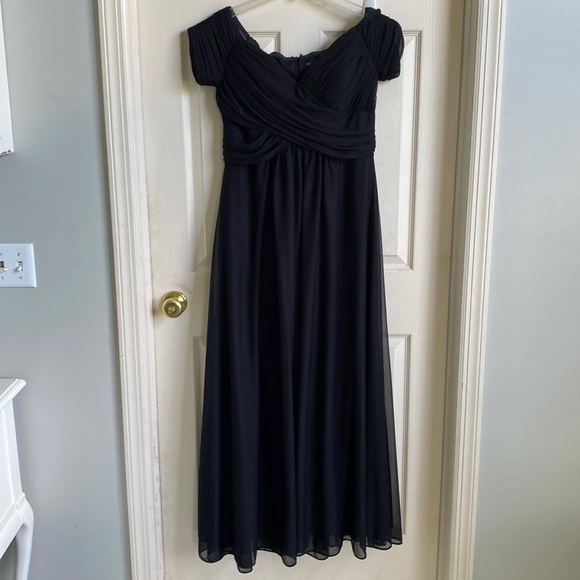 Beautiful Betsy and Adam Off the Shoulder Evening Dress Worn Once - Picture 1 of 2